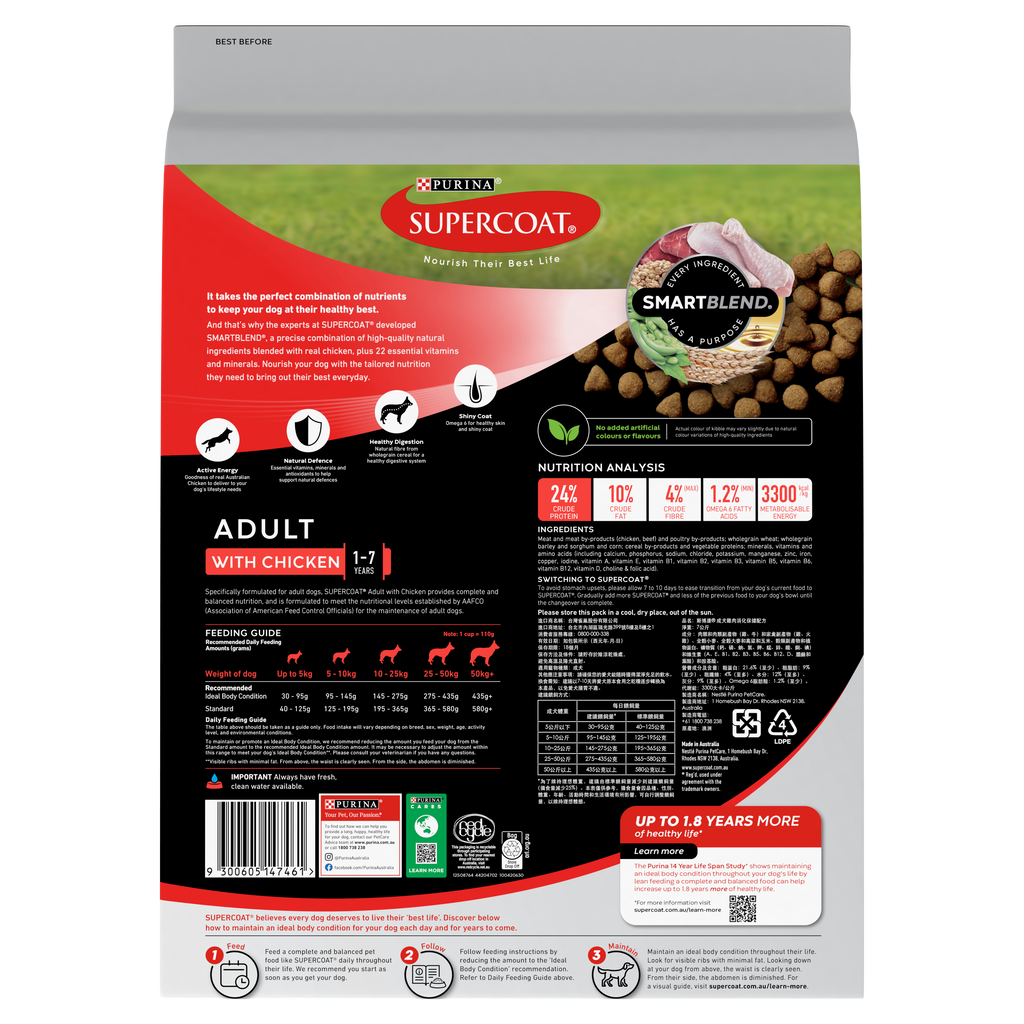 Purina grain free deals supercoat