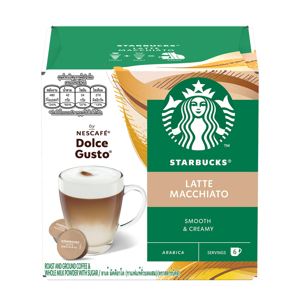 STARBUCKS® Latte Macchiato by NESCAFÉ® Dolce Gusto® Coffee
