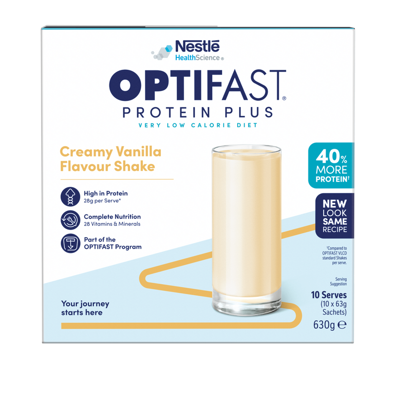 OPTIFAST® Protein Plus Weightloss Shake (Vanilla) (10 x 63g)