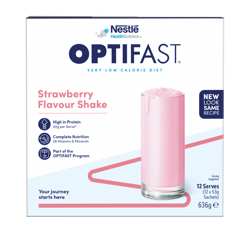 OPTIFAST® Weightloss Shake (Strawberry) (12 x 53g)