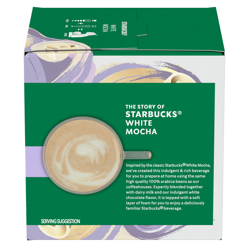 White Mocha Coffee Pods STARBUCKS® White Mocha By NESCAFÉ® Dolce
