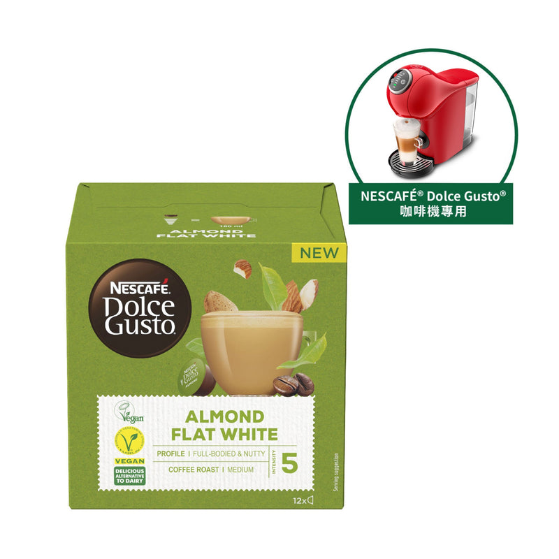 NESCAFÉ® Dolce Gusto® Plant-based Almond Flat White (Freebie) (Best Before Date: 24th January 2024)