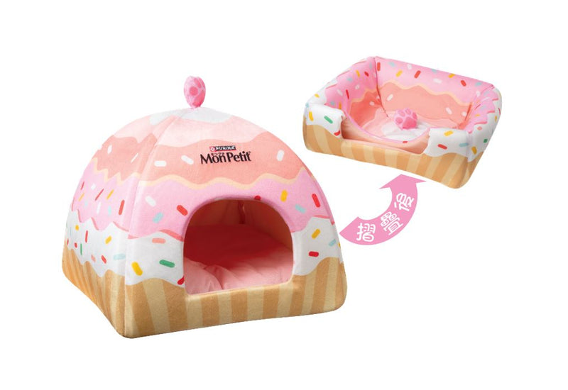PURINA® MON PETIT® Two Way Cozy Cat Bed