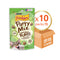 PURINA® 喜躍 Party Mix® 天然鬆脆貓小食貓草 10 x 60克