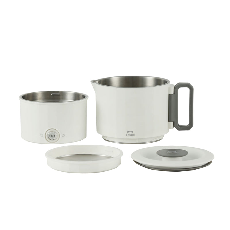 BRUNO 雙電壓便攜電煮鍋 白色 (贈品)
