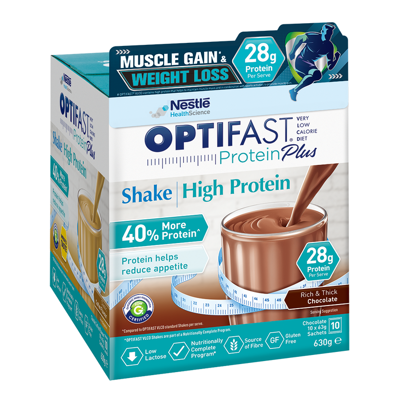 OPTIFAST® Protein Plus Weightloss Shake (Chocolate) (10 x 63g)