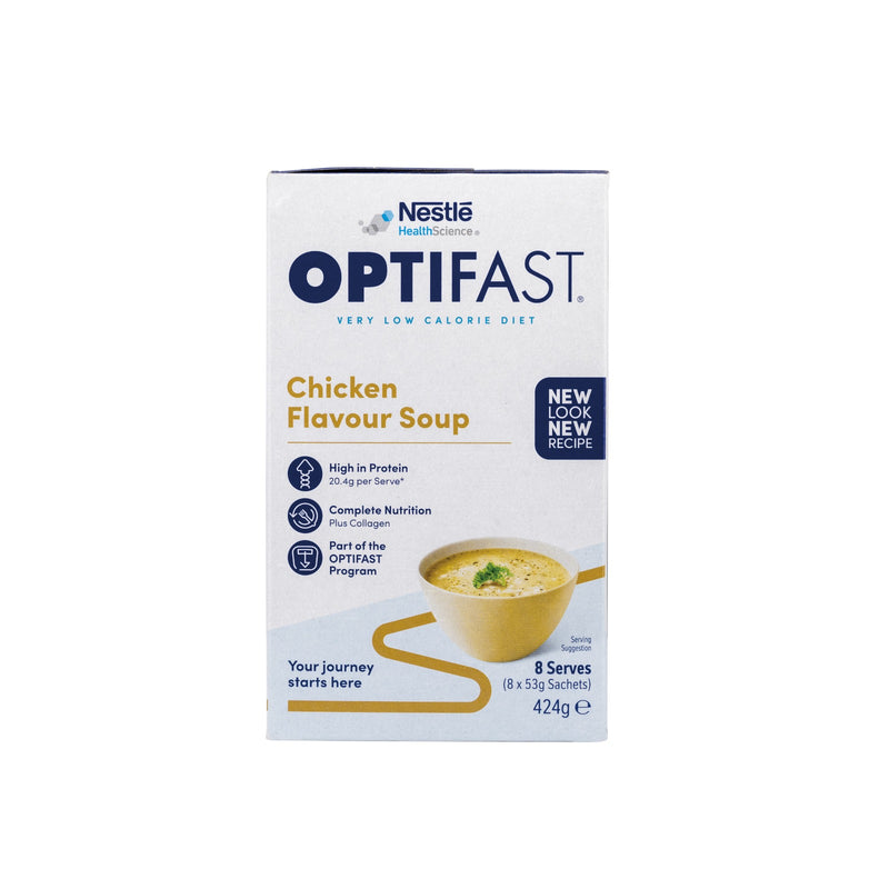 OPTIFAST® Weightloss Soup – Chicken Flavour (8 x 53g) (Best Before Date: 31st December 2024)