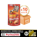 PURINA® 喜躍 Playfuls 貓小食 - 雞肉及雞肝味 10 x 60克