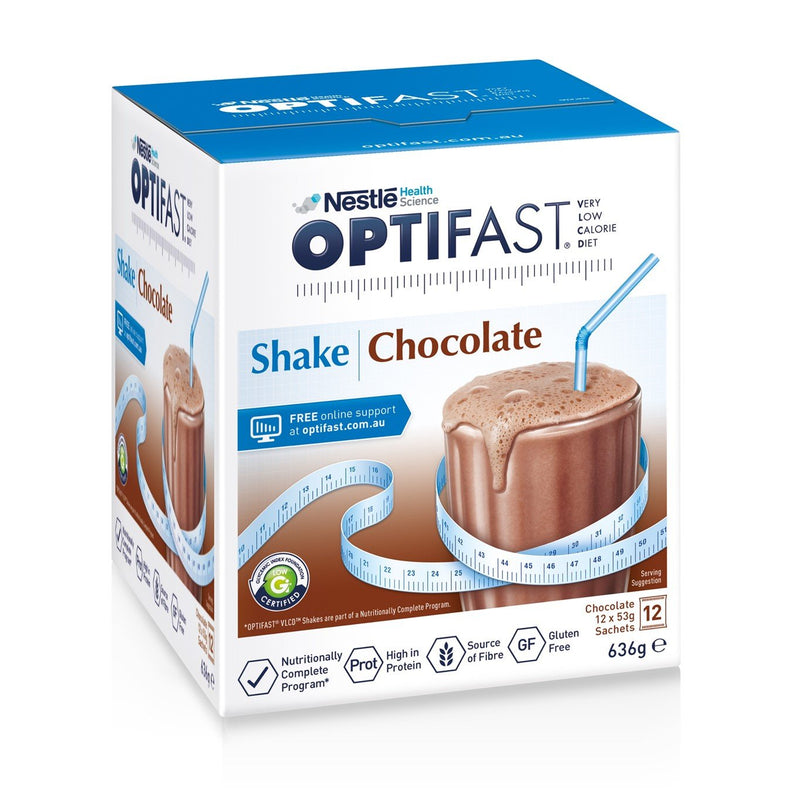 Optifast Shake Chocolate Nestle weight loss