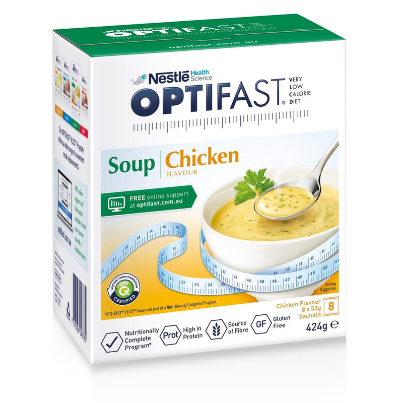 Optifast soup chicken Nestle weight loss