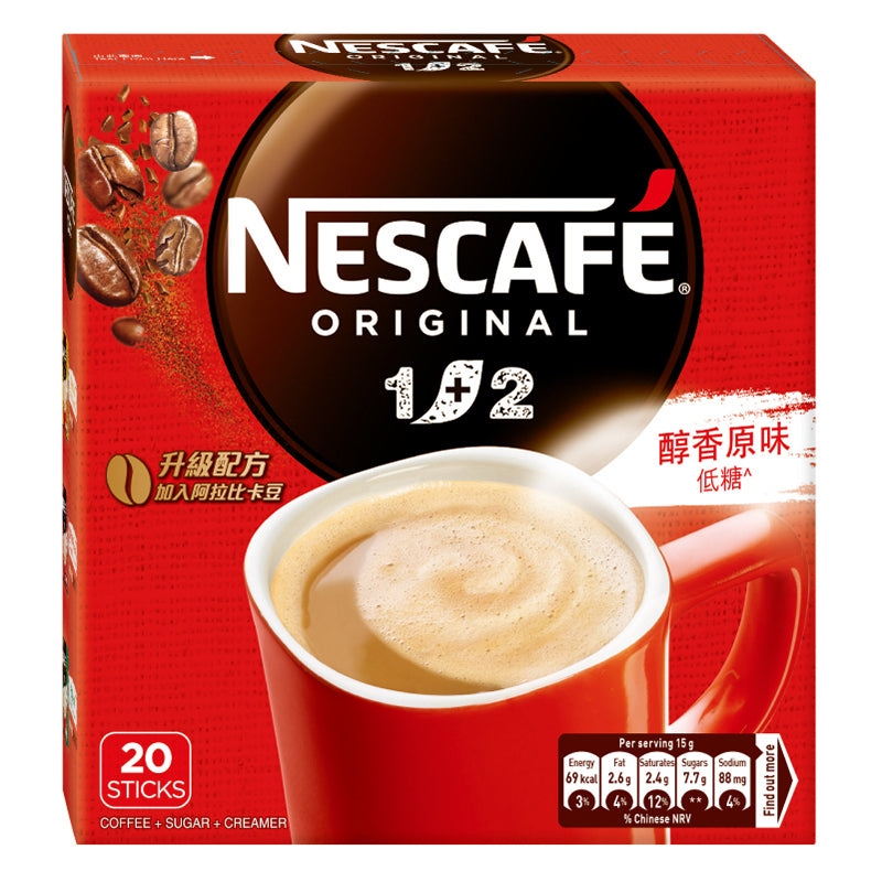 NESCAFÉ® 1+2 Original Instant Coffee Mix 20's