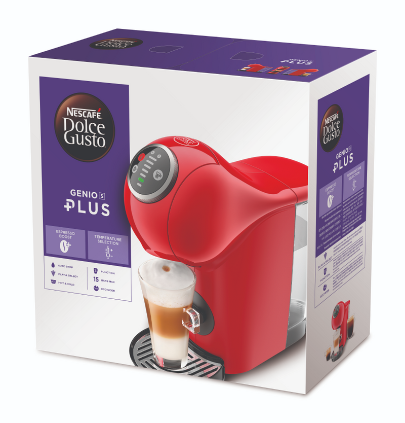 NESCAFÉ® Dolce Gusto® Genio S Plus – Dark Red – NESTLÉ HK eShop NESCAFÉ® Dolce Gusto® Genio S Plus – Dark Red – NESTLÉ HK eShop