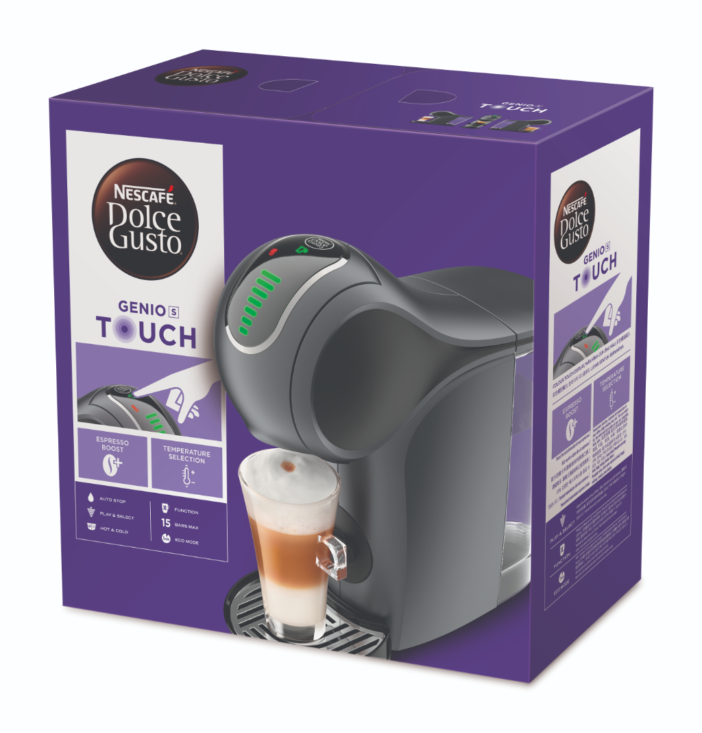 NESCAFÉ® Dolce Gusto® Genio S Touch 咖啡機 - 太空灰 – NESTLÉ HK eShop