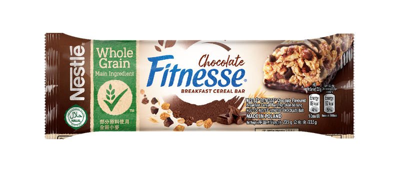 NESTLÉ® FITNESSE® Chocolate Breakfast Cereal Bar (Case) (16x 23.5g)